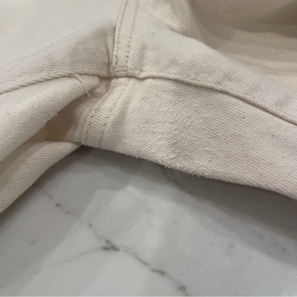 Madewell off white The Perfect Vintage Jean straight leg jeans - Picture 5 of 14